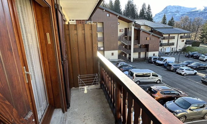Araches-la-Frasse Apartment | Apartment Les Carroz d'Araches sleeps 4 to 6
