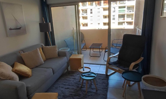 La Bocca Apartment | Apartment located in a 600-unit residence 3 minutes from the sea!