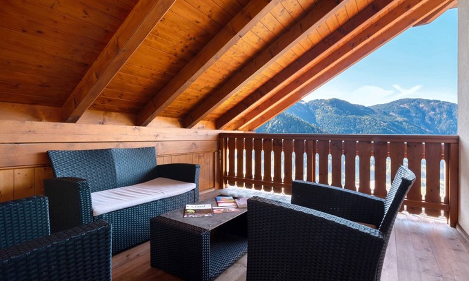 Trodena Apartment | Apartment 'Melcherhof Weißhorn' with Mountain View, Shared Garden and Wi-Fi