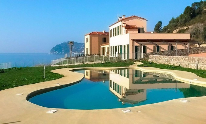 Cervo Apartment | Apartment Saraceni: with seaview, garden, in a complex with swimming pool and small private beach