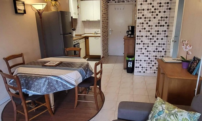 Le Cannet Apartment | Apartment T2 air-conditioned, Wifi Fibre, Garage, 4 people