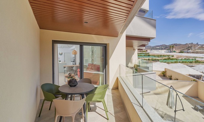 Torrox Costa Apartment | Apartment 'Vacaciones En La Costa Del Sol A114' with Sea View, Shared Pool and Air Conditioning