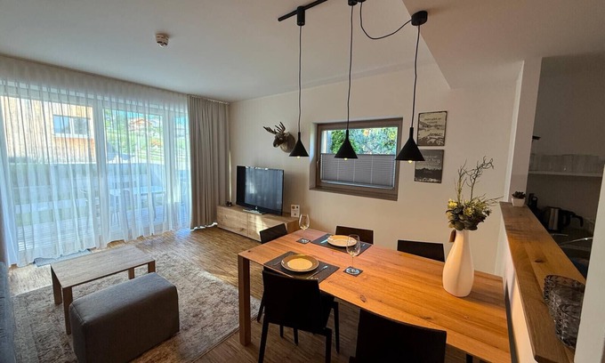 Schladming Apartment | Apartment with 1 bedroom and sauna area