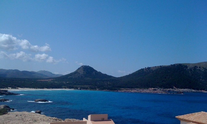 Cala Agulla Apartment | Apartment with stunning sea views on Cala Guya terrace/balcony