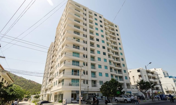 Barrio Centro Apartment | Apartment With Wonderful sea View Rodadero Santa Marta