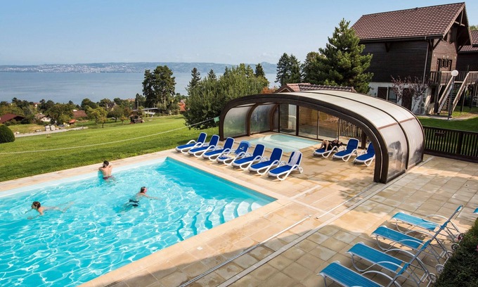 Evian-les-Bains Condo | Appart Équipé | Accès Thermes d'Evian + Sauna