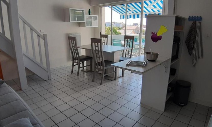 Saint-Georges-de-Didonne Apartment | Appart 6 personnes, 3 min à pied de la plage et du centre ville