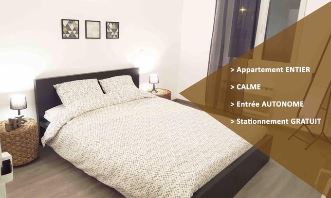 Tulle Apartment | Appart Confortable à Tulle - Bien situé - Calme