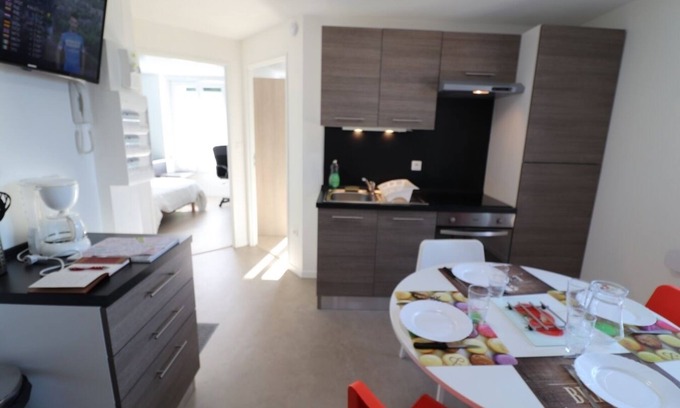 Epinal Apartment | Appart-Hôtel La vue du Prince 3 au 1D quiet and close to the city center