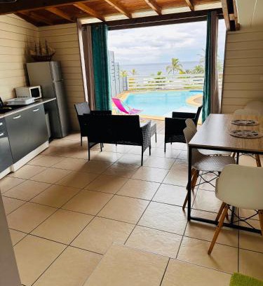 Grand Fond Apartment | appart T1 avec varangue vue mer et piscine ST GILLES LES BAINS