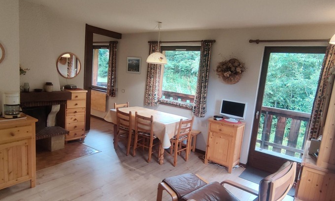 Saint-Gervais-les-Bains Apartment | Appartement 2 Chambres Le Bettex Chalets de Pierre Plate
