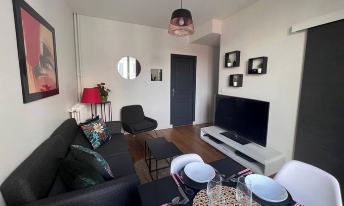 Cœur de Ville Apartment | Appartement 2 Pièces Cosy Courbevoie la Défense