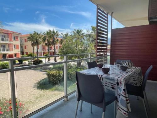 Argeles-sur-Mer Apartment | Appartement 2P/Cabine à Argelès-sur-Mer – Piscine chauffée, parking privé, clim, terrasse, proche mer - FR-1-225-738