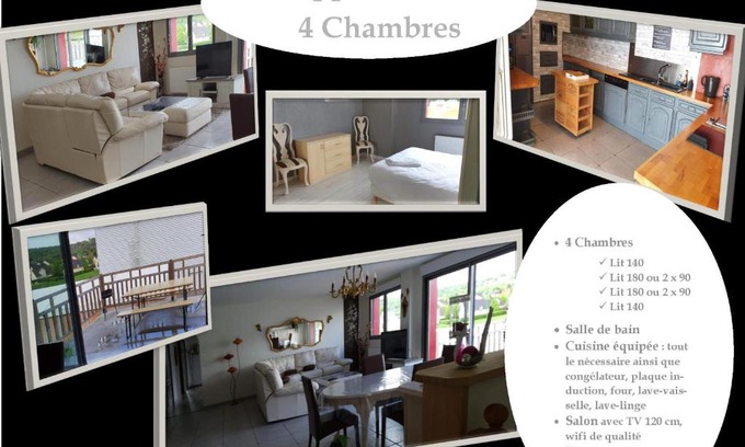 Givet Apartment | Appartement 4 chambres Sur la Cave