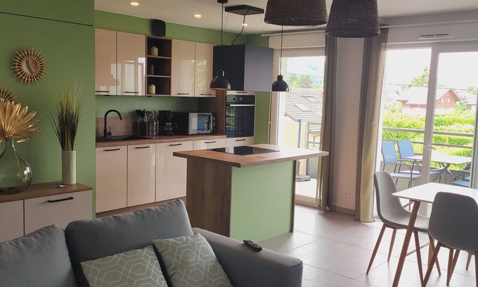 Amphion-les-Bains Apartment | Appartement Amphion Proche de la Plage