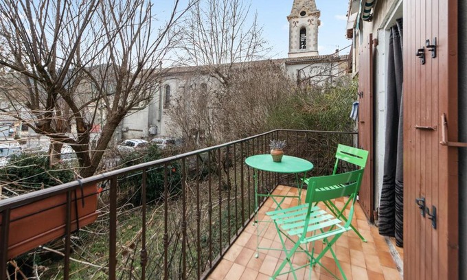 Barreme Apartment | Appartement cocooning à Barrême, 30 m² avec balcon