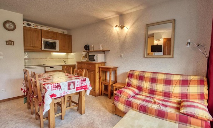 Les Esserts Apartment | Appartement cosy, au pied des pistes, proche jardin d'enfants, balcon, 6 pers., Morillon - FR-1-642-32