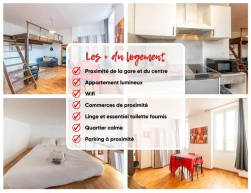 La Belle de Mai Apartment | Appartement cosy non loin de la gare St Charles