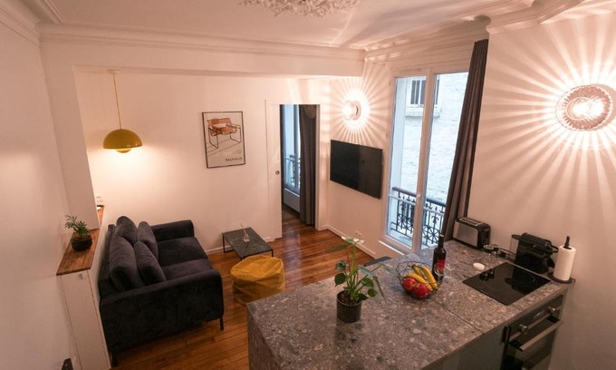 Quartier Sainte-Marguerite Apartment | Appartement d architecte dans le 11eme