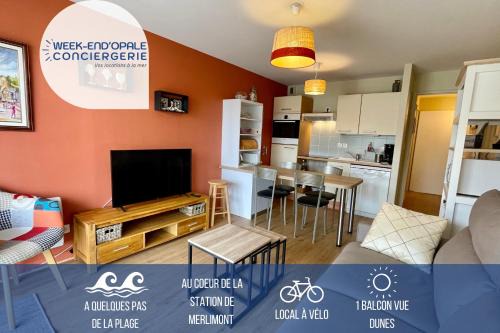 Merlimont-Plage Apartment | Appartement MerliDunes Proche de la plage