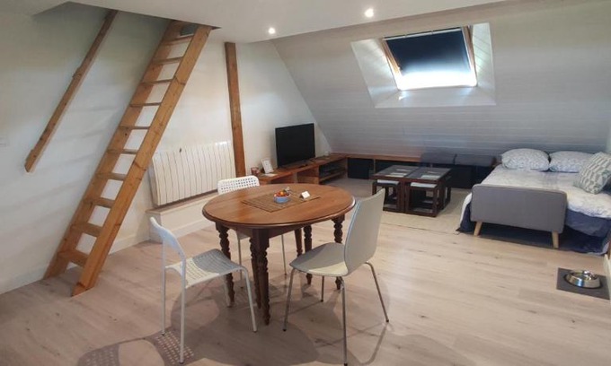Vezin-le-Coquet Apartment | Appartement mezzanine aux portes de Rennes