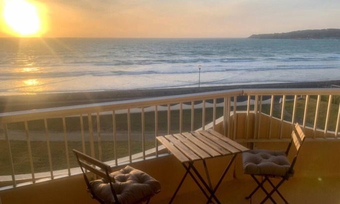 Erquy Apartment | Appartement plage de Caroual Erquy - magnificent sea view