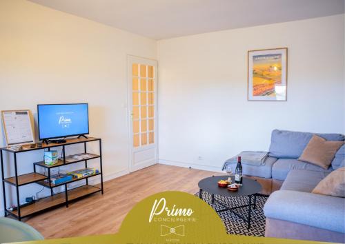 Tournus Apartment | Appartement Quai Saône - Balcon vue Saône