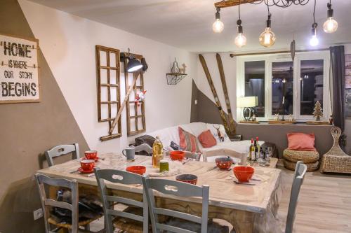 Orcieres Apartment | Appartement spacieux à Orcières – Vue sur la montagne.