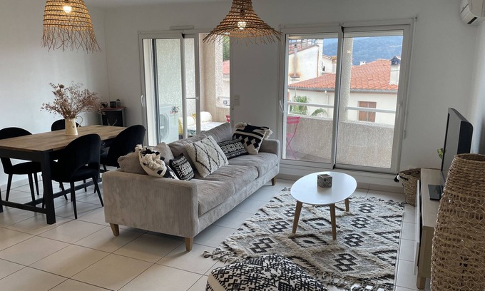 Le Boulou Apartment | Appartement T3 Climatisé Avec Balcon