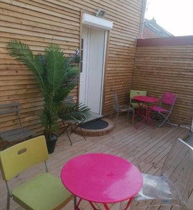 Mazingarbe Apartment | Appt le perfecto 50m2 terrasse privée