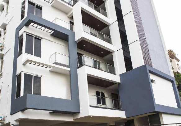 Banjara Hills Apartment | Aptly Premium Serviced Apartments - A BRAND UNIT OF SKYLA - Lotus Pond