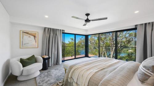 Horsfield Bay House | Aquilae-Waterfront Property Horsfield Bay -firepit,late check out