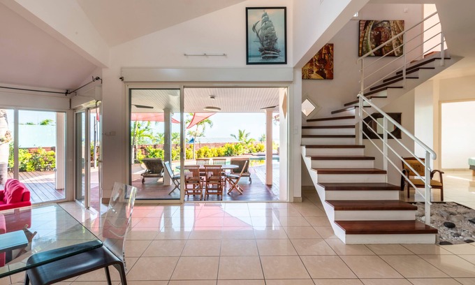 Saint-Leu Villa | Architect Villa with pool, sea view, near Lagoon