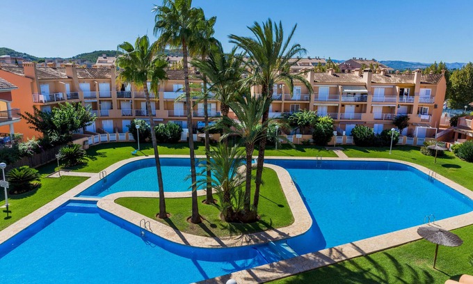 Javea Apartment | Arenal Park II Apartment Javea Arenal, with Terraces, AC and common areas with large Swimming Pool, Garden, Tennis, Paddle