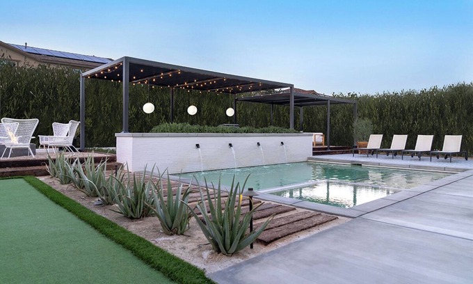 Coachella House | Arrive at the Sleepover - Professionally designed stunner. This luxury house won’t disappoint!