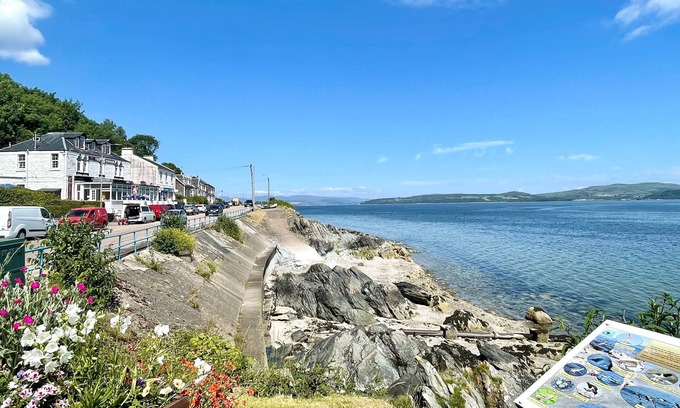 Innellan Cottage | Arthur's Seat, elevated cottage, sea views