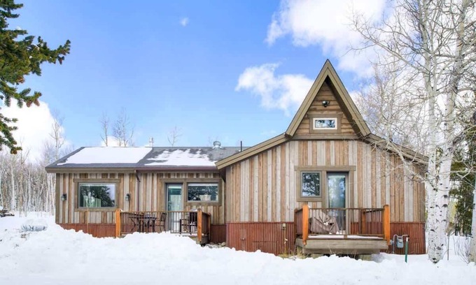 Fairplay Cabin | Aspen Grove Cabin w/Hot Tub