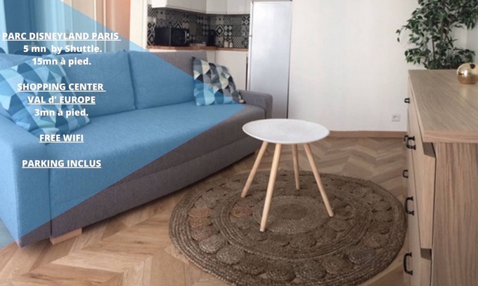 Serris Apartment | At Dazzling Stay in the immediate vicinity of Disneyland Paris Park