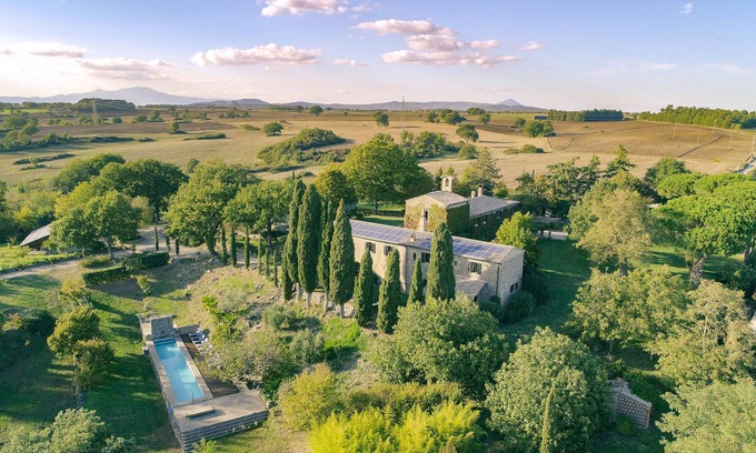 Castel Giorgio Villa | at ORVIETO in the tri-border region TOSCANA UMBRIA LATIUM near LAGO DI BOLSENA