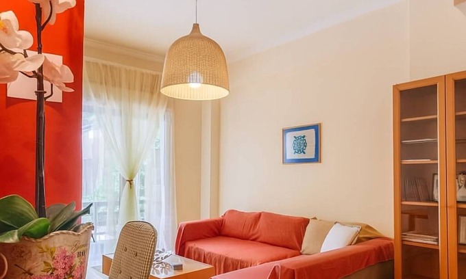 Goudi Apartment | Athens Strawberry Hideaway - City Cozy Gem