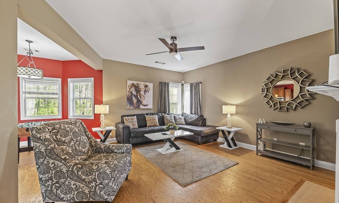 East Point House | Atlanta Retreat by Deity Villas: Spacious Home with Office
