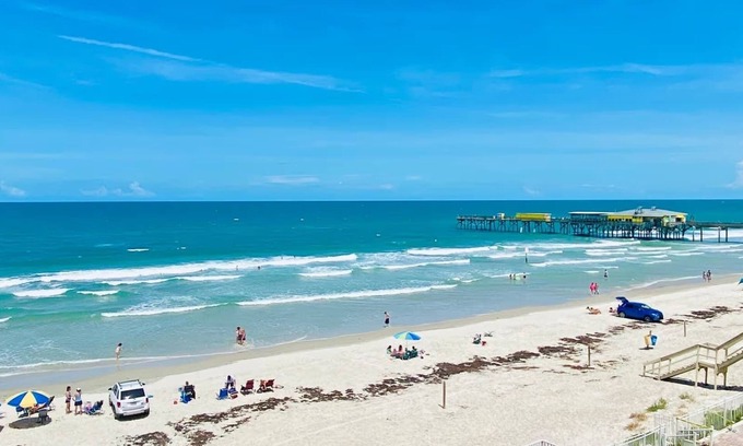 Daytona Beach Shores Apartment | Atlantic Terrace | 2 Bedroom Suite w/Balcony