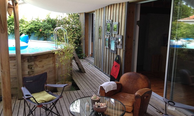 Andernos-les-Bains House | Atypical house to spend a "Biking and Comics" vacation