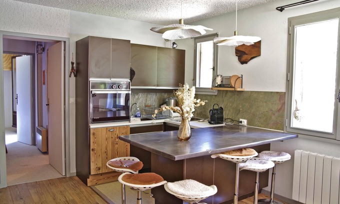 Les Orres Apartment | Au calme entre les mélèzes- Appt proche des pistes