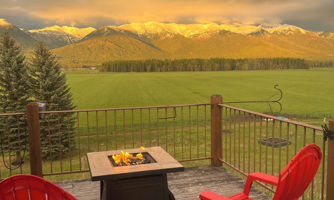 Bigfork House | August Availability! Large Bigfork home with mountain Views.