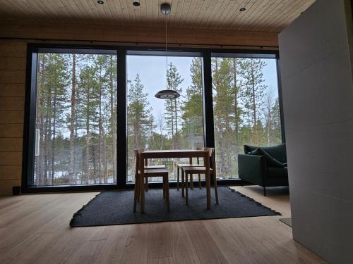 Inari Villa | Aurora welcome newly built riverside cottage