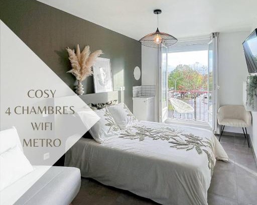 Villejean Apartment | Auteuil 4 Chambres Wifi Métro à 400m