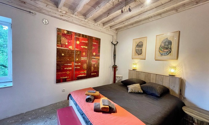 Larajasse House | Authentic & charming Loft Atelier in the Monts du Lyonnais