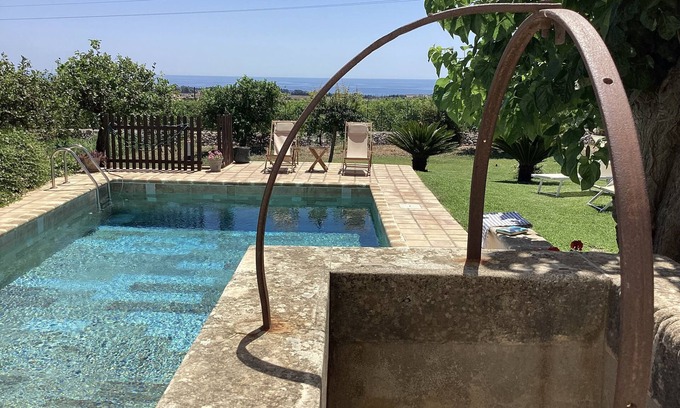 Avola Other | Authentic Sicilian Charm (with pool, sea view, free wi-fi and parking)