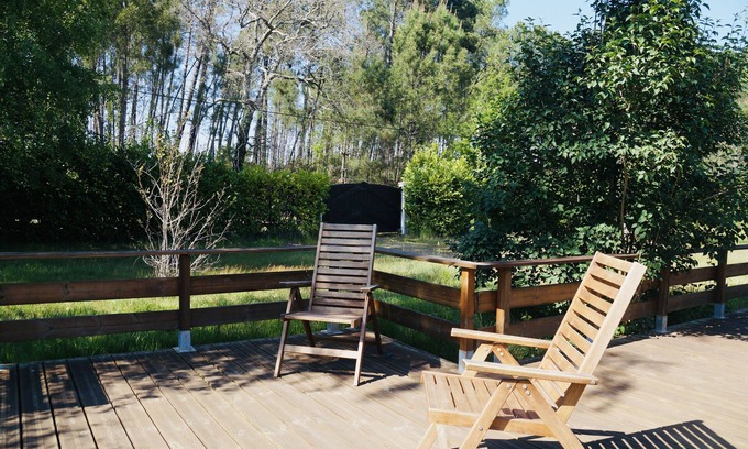 Pontenx-les-Forges House | Authentisches Landhaus am Wald Nahe des Atlantiks